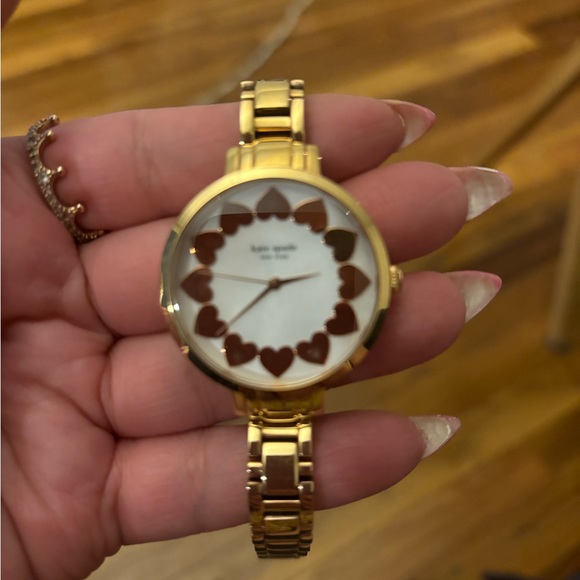 Kate Spade Rosegold Gramercy Heart Watch - Picture 2 of 5